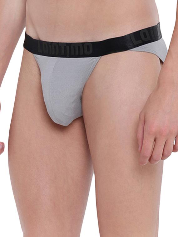 grey cotton modal spandex hipster - 15921761 - Zoom Image - 2
