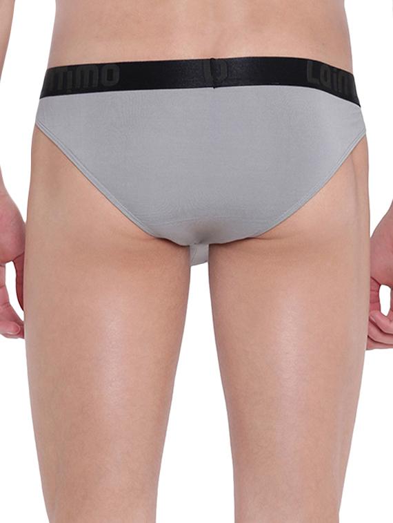 grey cotton modal spandex hipster - 15921761 - Zoom Image - 3