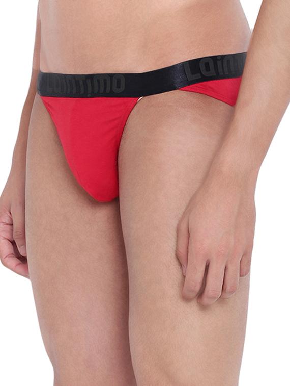 red cotton modal spandex hipster - 15921763 - Zoom Image - 2