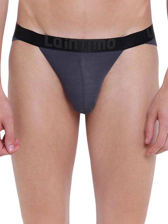 steel grey cotton modal spandex hipster - 15921764 - Zoom Image - 1