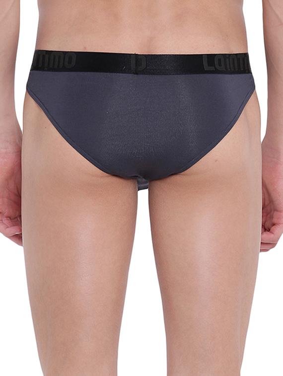 steel grey cotton modal spandex hipster - 15921764 - Zoom Image - 3
