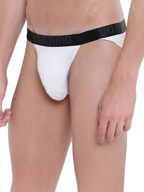 white cotton modal spandex hipster - 15921765 - Zoom Image - 2