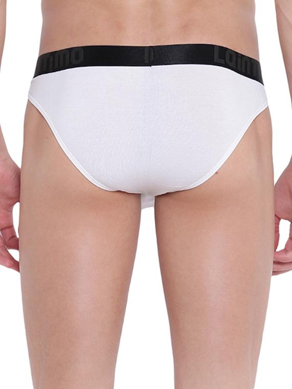white cotton modal spandex hipster - 15921765 - Zoom Image - 3