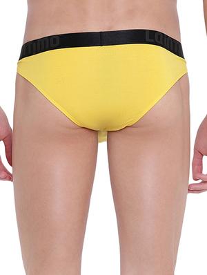 yellow cotton modal spandex hipster - 15921766 - Standard Image - 3