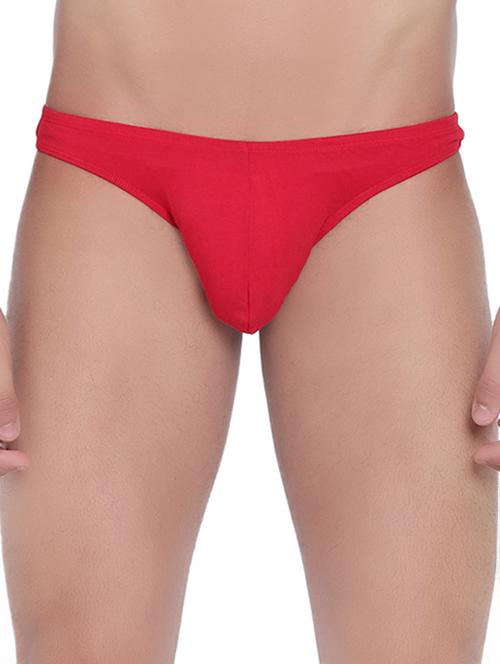 red cotton modal spandex hipster - 15921775 - Standard Image - 1