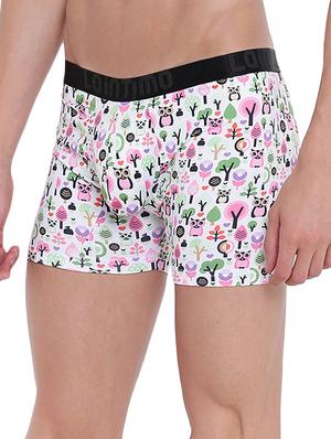white printed trunks - 15921784 - Standard Image - 2