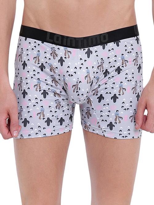 grey polyester spandex trunks - 15921787 - Standard Image - 1
