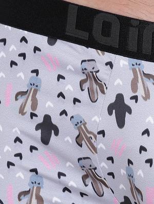 grey polyester spandex trunks - 15921787 - Standard Image - 4