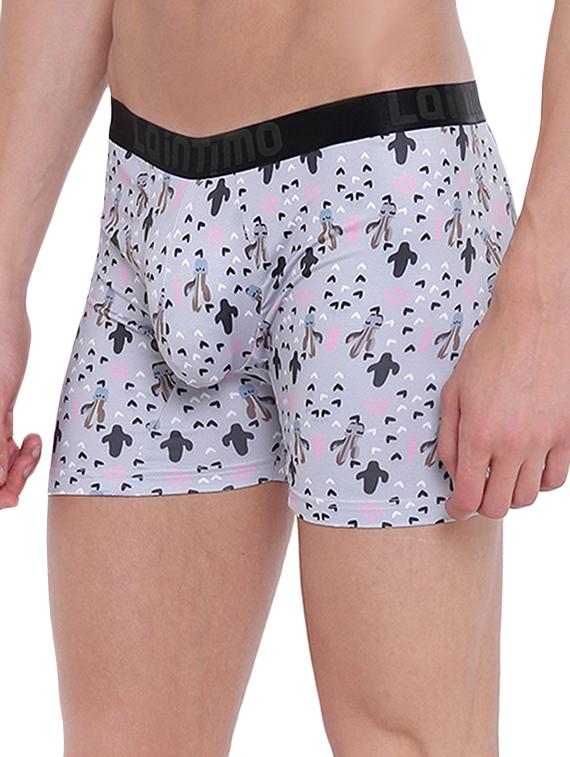 grey polyester spandex trunks - 15921787 - Zoom Image - 2