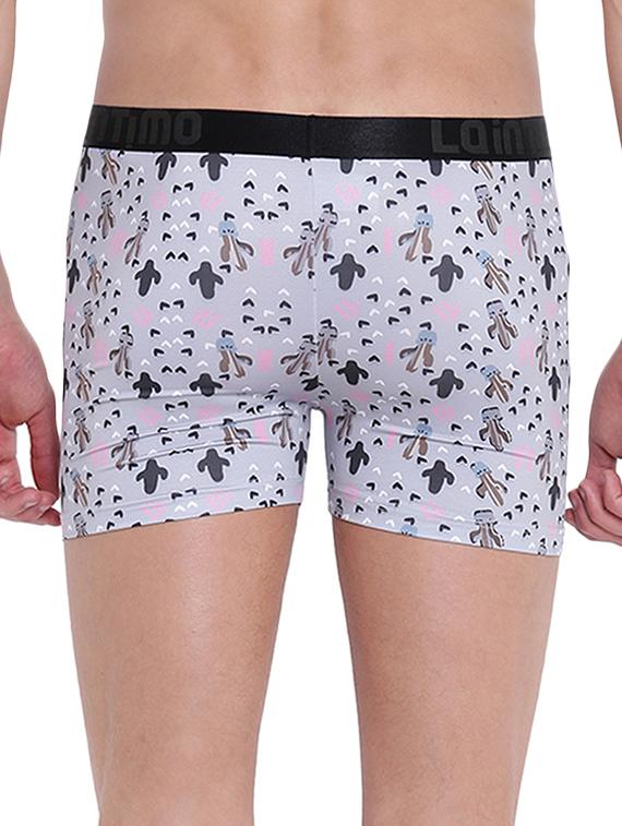 grey polyester spandex trunks - 15921787 - Zoom Image - 3