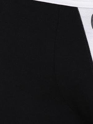 black cotton modal spandex trunks - 15921789 - Standard Image - 4
