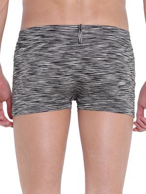 grey black melange polyester spandex trunk - 15921796 - Standard Image - 3