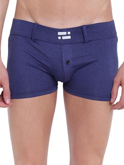 royal blue melange trunk - 15921800 - Standard Image - 1
