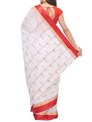 ethnic motif tant saree - 15921903 - Standard Image - 2