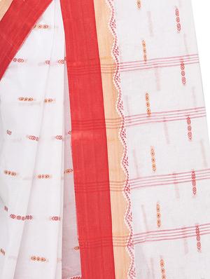 ethnic motif tant saree - 15921903 - Standard Image - 3