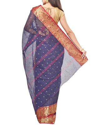 ethnic motif tant saree - 15921930 - Standard Image - 2