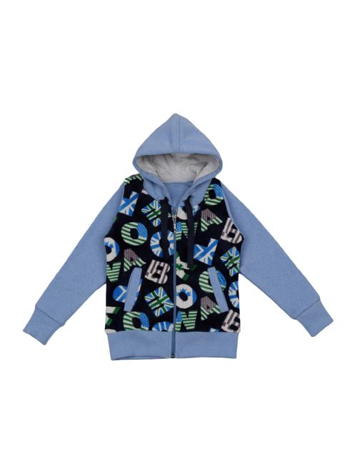 blue fleece sweatshirt - 15922267 - Standard Image - 1