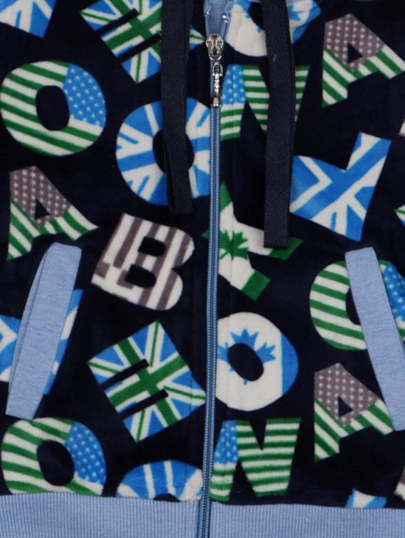 blue fleece sweatshirt - 15922267 - Zoom Image - 3