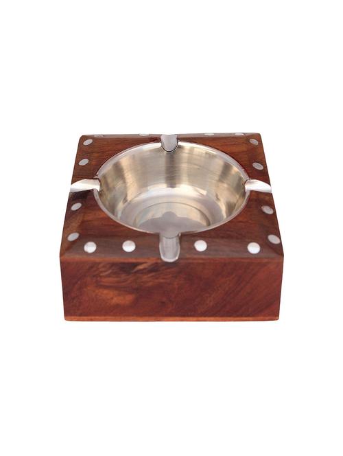 desi karigar square ash tray - 15922359 - Standard Image - 1