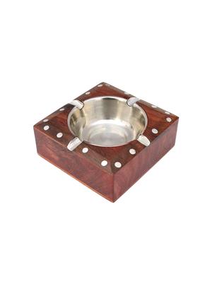 desi karigar square ash tray - 15922366 - Standard Image - 3