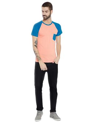 peach cotton raglan t-shirt - 15922886 - Standard Image - 4