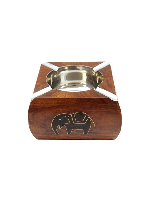 desi karigar square ash tray - 15922967 - Standard Image - 1
