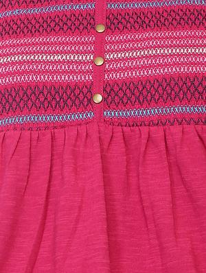 button detail embroidered top - 15922982 - Standard Image - 4
