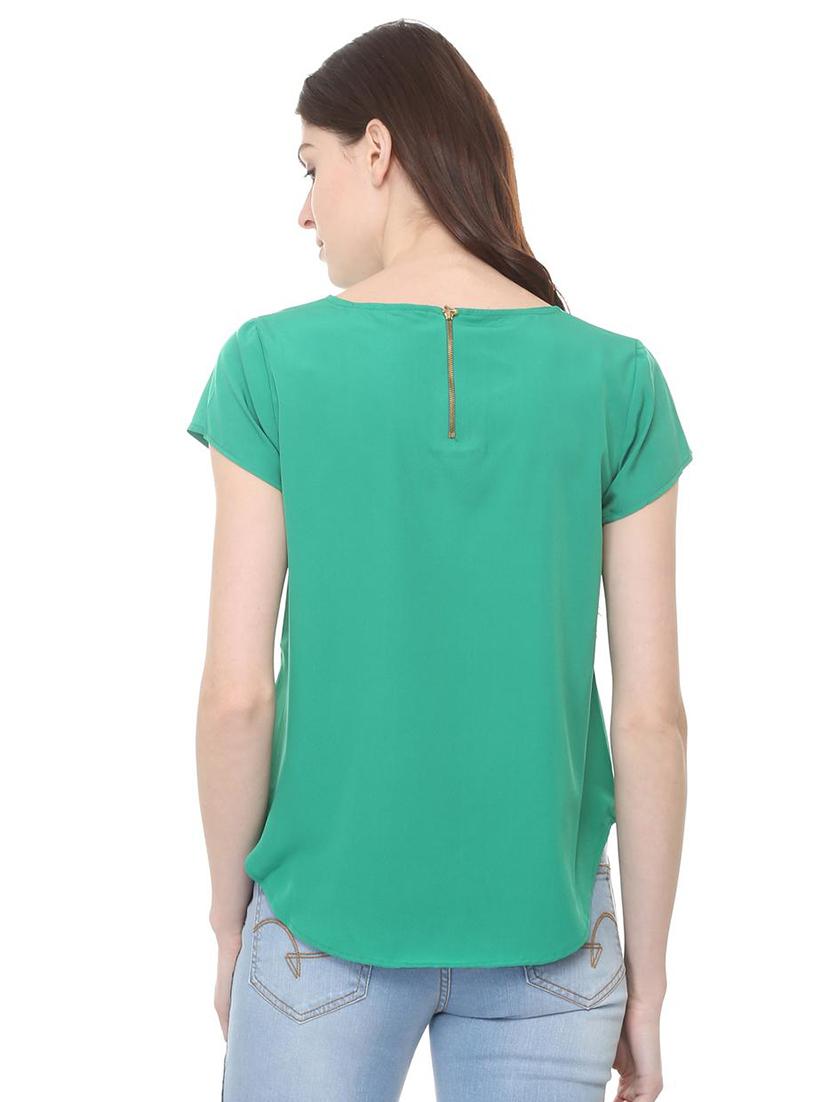 jade green asymmetric top - 15922988 - Zoom Image - 2