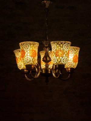 fos lighting small tilak double u arm chandelier - 15923326 - Standard Image - 2