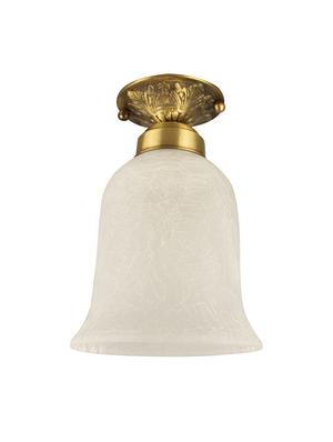 fos lighting small semi flush brass ceiling light - 15923367 - Standard Image - 2