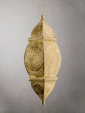fos lighting moroccan white gold pendant light - 15923373 - Standard Image - 4