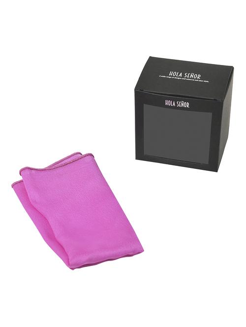 pink silk pocketsquare - 15924080 - Standard Image - 1