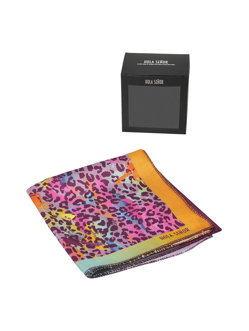 multicolor silk pocketsquare - 15924083 - Zoom Image - 1