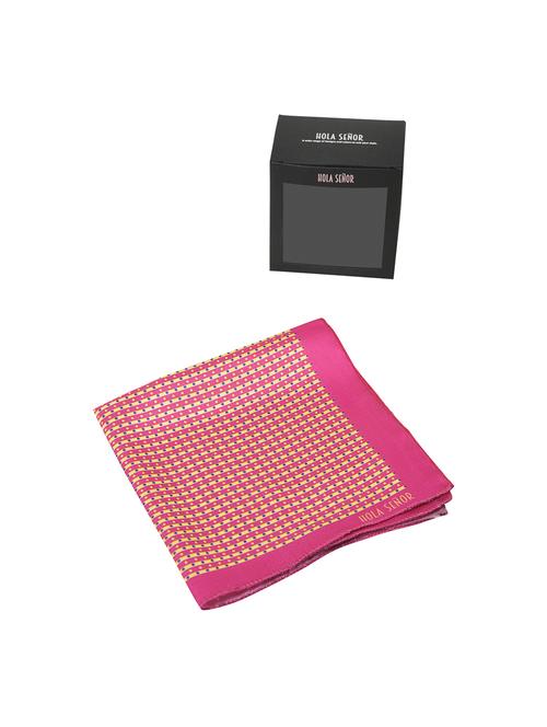 pink silk pocketsquare - 15924086 - Standard Image - 1