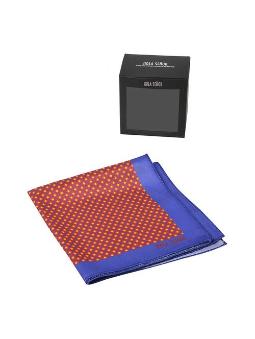 blue and red silk pocketsquare - 15924087 - Standard Image - 1