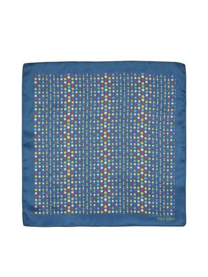 blue silk pocketsquare - 15924089 - Standard Image - 2