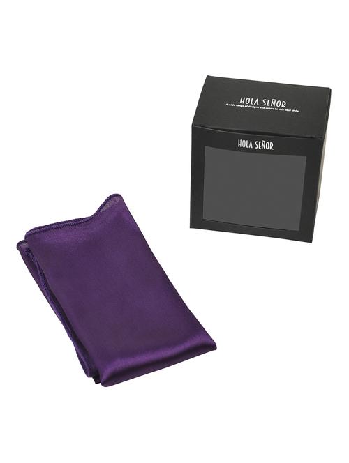 deep purple silk pocketsquare - 15924097 - Standard Image - 1