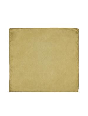 beige silk pocketsquare - 15924108 - Standard Image - 2