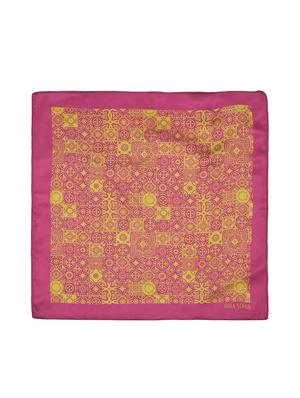pink and yellow silk pocketsquare - 15924121 - Standard Image - 2