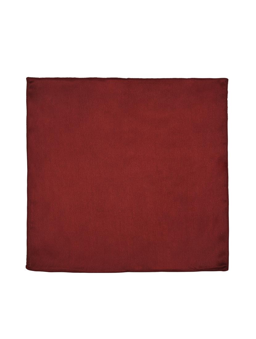 burgundy silk pocketsquare - 15924127 - Zoom Image - 2