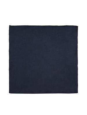 navy blue silk pocketsquare - 15924129 - Standard Image - 2