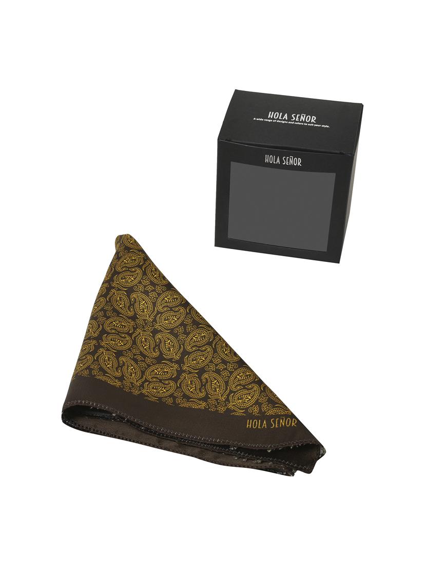 green silk pocketsquare - 15924133 - Zoom Image - 1
