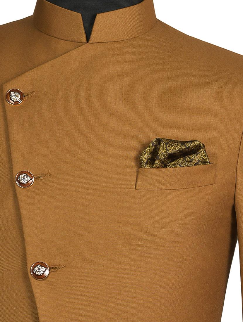 green silk pocketsquare - 15924133 - Zoom Image - 3