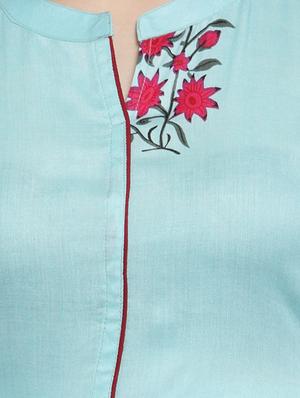 flared printed kurta - 15924305 - Standard Image - 4