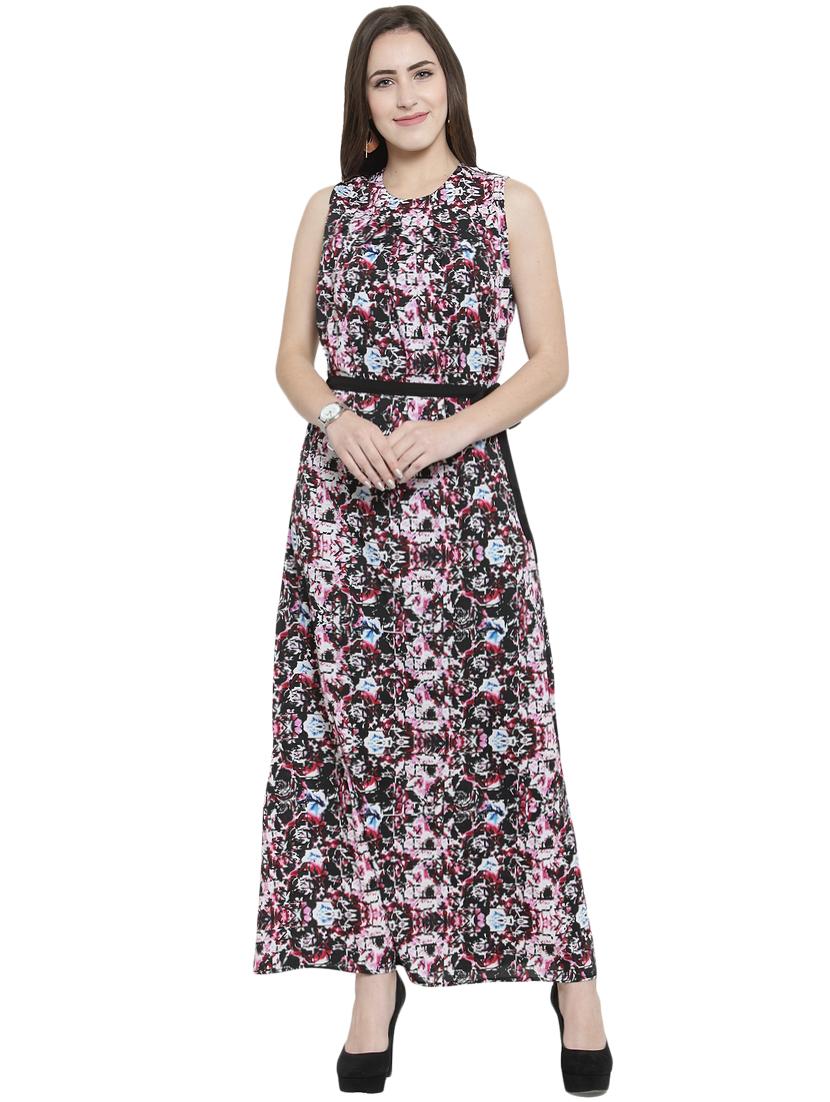 tie belted maxi dress - 15924318 - Zoom Image - 1