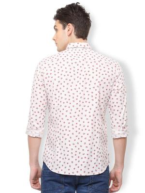 pink printed casual shirt - 15924500 - Standard Image - 2