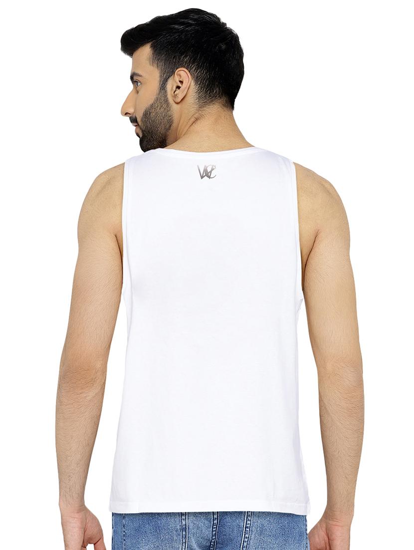 white printed vest - 15924727 - Zoom Image - 3