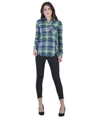 checkered double pocket detail shirt - 15924878 - Standard Image - 4
