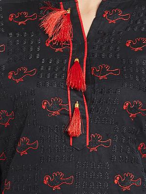 embroidered unstitched pant suit - 15925250 - Standard Image - 4