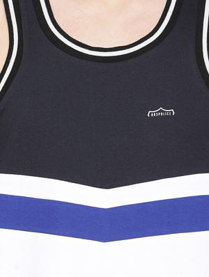 white cotton blend vest - 15925367 - Standard Image - 4